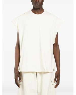 Roadless Boxy Cotton-Jersey Sweatshirt - White