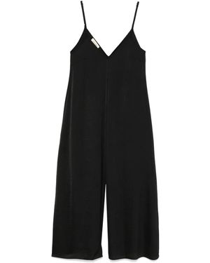 MOUTAKI V-Neck Dress - Black