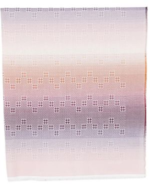 Missoni Zigzag-Knit Fringed Scarf - Pink