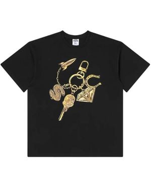 BBCICECREAM Keychain-Print Short-Sleeve T-Shirt - Black