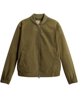 Woolrich Summer ボンバージャケット - グリーン