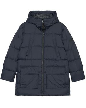 Marc O' Polo Hooded Puffer Jacket - Blue