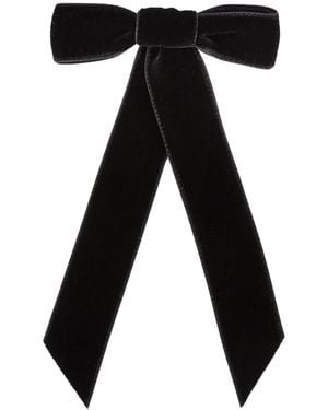 Jennifer Behr Bow Hair Clip - Black