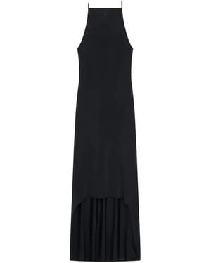 Courreges Halterneck High-Low Dress - Black