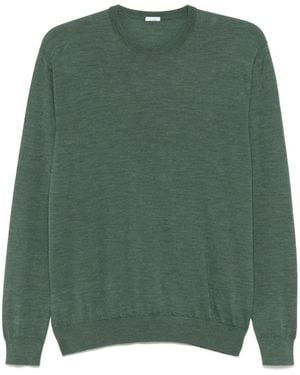 Malo Virgin Wool Jumper - Green