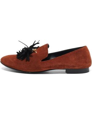 Giuseppe Zanotti タッセル ローファー - ブラウン