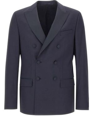 DIGEL Ragg Blazer Met Dubbele Rij Knopen - Blauw