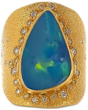 Coomi Multi-Stone Ring - Blue
