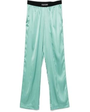 Tom Ford Pantaloni Pigiama - Verde