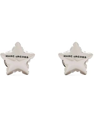 Marc Jacobs The Star Baloon Stud Earrings - White