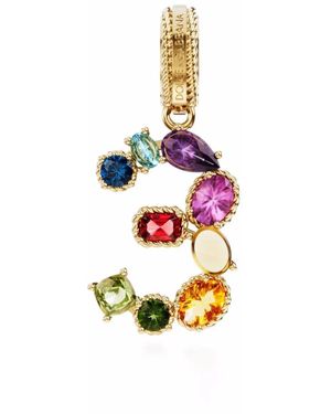 Dolce & Gabbana ナンバー3 ペンダント 18kイエローゴールド - メタリック