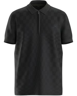 BOSS X Porsche Polo Con Motivo Pasha - Nero