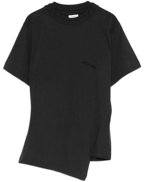 Vetements Asymmetric T-Shirt - Black