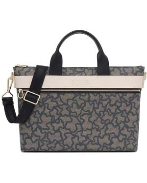 Tous Kaos Icon Tote Bag - Black