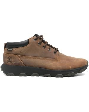 Timberland Winsor Park Leather Lace-Up Boots - Brown