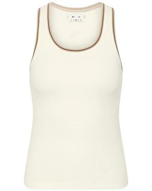 The Upside Victoria Ribbed Tank Top - Natural