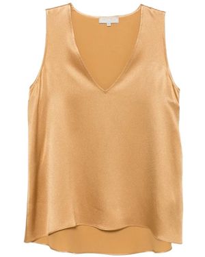 Antonelli Blouse Angelica À Col V - Natural
