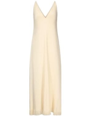 FFORME Heloise Fringed Maxi Dress - White