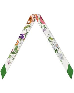 Gucci Flora-Print Ribbon - Natural
