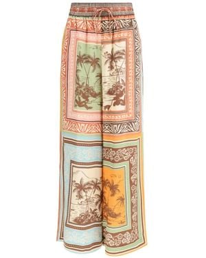 ALÉMAIS Alberta Palazzo Pants - Metallic