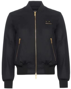 ARMANI EXCHANGE Logo Zipped Jacket - Blue