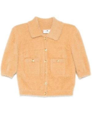 Elisabetta Franchi Cropped cardigan - Neutro