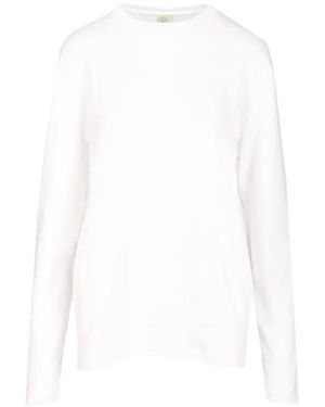 Flore Flore Maggie Ribbed-Knit T-Shirt - White
