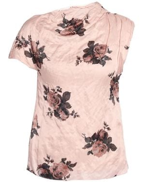 Erdem Floral-Print Blouse - Pink