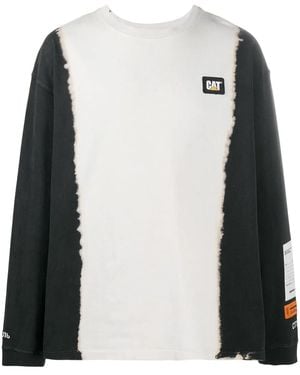 Heron Preston Brushstroke Print T-Shirt - Black