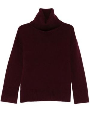 Philo-Sofie Cashmere Pullover mit Rollkragen - Rot