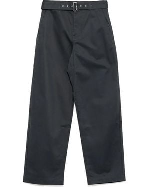 Maison Kitsuné Pantaloni Con Cintura - Grigio