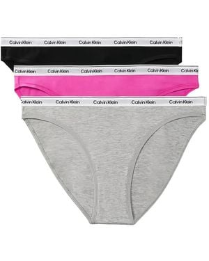 Calvin Klein Slip Iconic Con Logo - Rosa