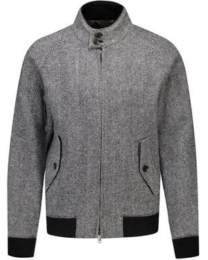 Baracuta G9 Herringbone Jacket - Gray