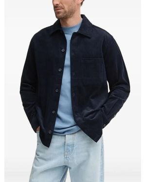 Samsøe & Samsøe Corduroy Shirt Jacket - Blue