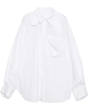 Enfold Langärmeliges Hemd - Weiß