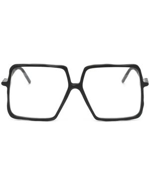 Kuboraum Maske L12 Square-Frame Glasses - Black