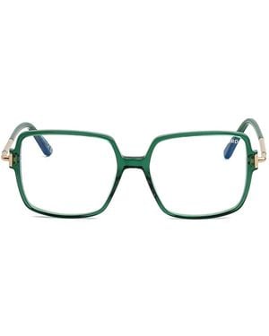 Tom Ford Gafas Con Montura Cuadrada - Verde