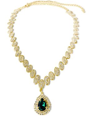 Hzmer Jewelry Halskette Mit Tropfenanhänger - Mettallic