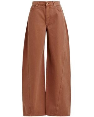 Essentiel Antwerp Joep Belt-Loop Pocket Jeans - Brown