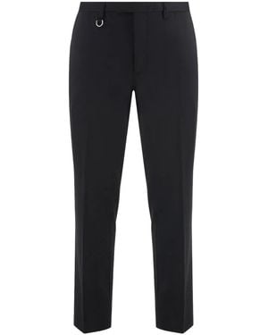 Paolo Pecora Slim-Fit Chino Trousers - Blue