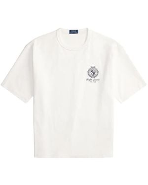 Polo Ralph Lauren Graphic Jersey T-Shirt - White
