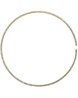 ALEVI Bijoux Golden Necklace - White