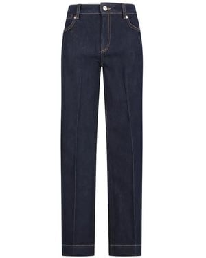 Sportmax Record Flared Denim Jeans - Blue