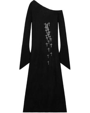 RTA Blair Midikleid - Schwarz
