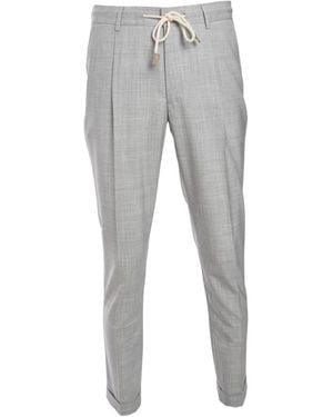 Gran Sasso Wool Pants - Gray