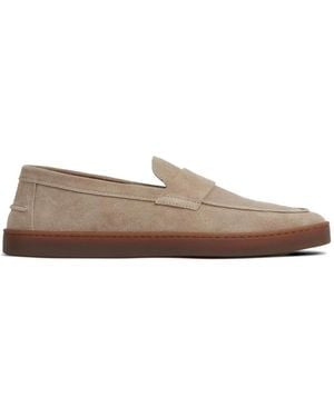 Henderson Suede Loafers - Brown