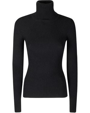 Junya Watanabe Kurzärmeliger Pullover - Schwarz