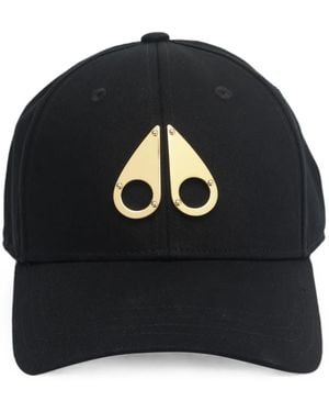 Moose Knuckles Icon Logo Baseball Cap - Black