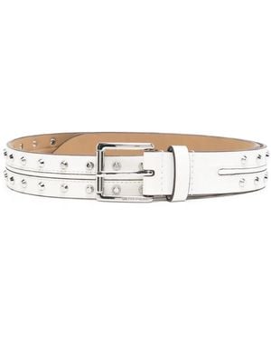Michael Kors Riem Met Gespsluiting - Wit
