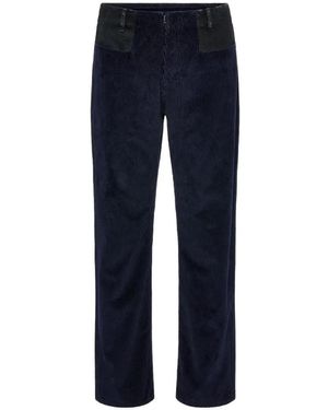 Maison Margiela Four-Stitch Corduroy Jeans - Blue